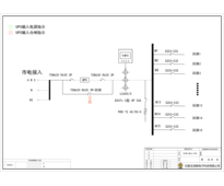 300KVA UPS 单路市电 C级 带维修旁路 ABB 总容量630A 普通配电