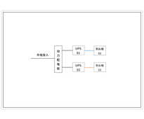 两套200KVA UPS 单路市电 C级 不带维修旁路 正泰 总容量630A 普通配电