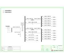 两套三进单出20KVA UPS 单路市电 C级 带维修旁路 施耐德 总容量100A 普通配电  配12.5kW空调