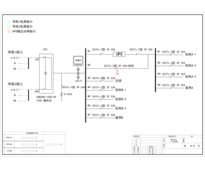 三进三出10KVA UPS 双路市电 B级 带维修旁路 德力西 总容量100A 普通配电 配45kW空调