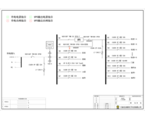 三进单出15KVA UPS 单路市电 C级 带维修旁路 施耐德 总容量125A 普通配电 配7.5kW空调