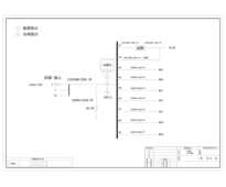 市电综合柜  200A  施耐德EZD 经济 8回路 含60KVA UPS电源输入