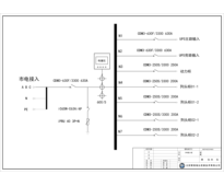 500KVA UPS输入柜 德力西 630A 4P 7回路（衍）