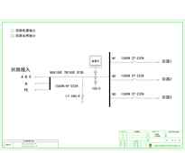 输出柜 施耐德   100A 3回路 