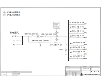 50KVA UPS输入输出一体柜 德力西 125A 3P 21回路 （衍）